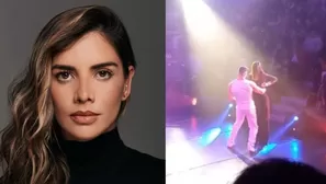 Korina Rivadeneira sufrió falta de respeto de bailarín durante show / Instagram / Ric La Torre