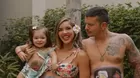 Korina Rivadeneira y Mario Hart felices porque su hija fue dada de alta 