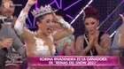 Korina Rivadeneira ganó en la corona de Reinas del Show