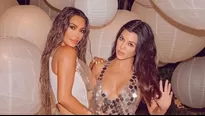 Kim Kardashian enfrenta una nueva polémica con su hermana Kourtney. Fuente: Instagram/KimKardashian