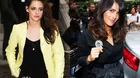 Kristen Stewart y Salma Hayek protestaron en masiva movilización en Cannes