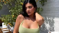 Kylie Jenner admitió que se operó los senos a los 19 años. Fuente: Instagram