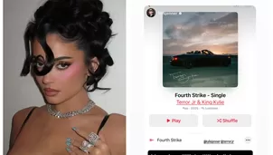 Kylie Jenner se lanza como cantante con el tema “Fourth Strike”/ Instagram