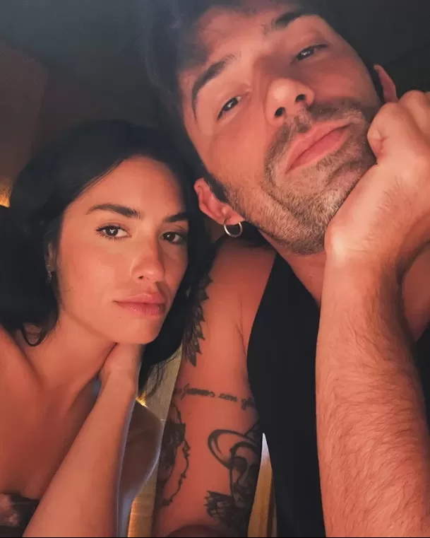 Lali Espósito junto a Pedro Rosemblat (Instagram)