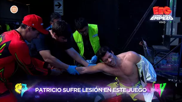El lamento de Patricio Parodi tras sufrir dolorosa lesión. Fuente: AméricaTV