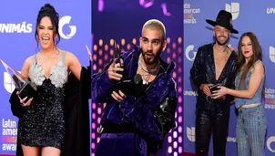 Ganadores Latin American Music Awards 2023 / AFP