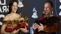 Ganadores Latin Grammy 2022 / AFP