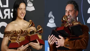 Ganadores Latin Grammy 2022 / AFP