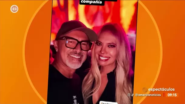 Carlos Alcántara compartió imágenes de su reencuentro con Laura Huarcayo en el concierto de Ed Sheeran / Captura 