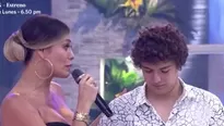 Valentino, el hijo mayor de Laura Huarcayo, es todo un adolescente. Video: Am&eacute;rica TV