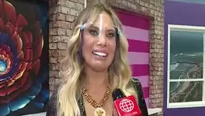 Laura Huarcayo reapareció en las pantallas de América TV 