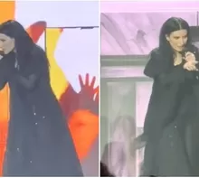Laura Pausini detuvo concierto en Lima y encara a fans por no saber sus canciones / TikTok/el_brayan241