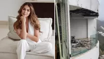 Huracán Otis destruyó vivienda y negocio de Laura Spoya en México. Foto: Instagram/Video: América Espectáculos