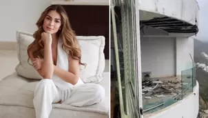 Huracán Otis destruyó vivienda y negocio de Laura Spoya en México. Foto: Instagram/Video: América Espectáculos