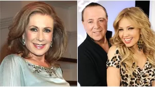 Laura Zapata reaccionó ante la presunta infidelidad de Tommy Mottola a Thalia