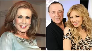 Laura Zapata reaccionó ante la presunta infidelidad de Tommy Mottola a Thalia