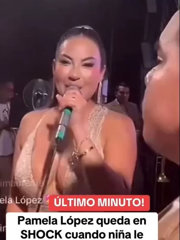 Pamela López animaba un concierto de la Orquesta Candela cuando recibió semejante pregunta / Ric La Torre