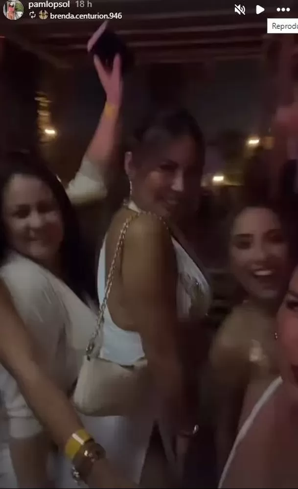 La fiesta de Pamela López por Año Nuevo / Instagram