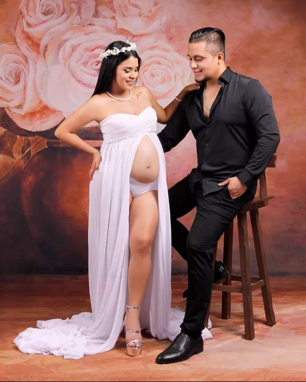 Elita Echegaray y York Núñez esperan con ansias a su bebé / Foto Latino 