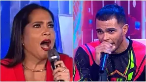 Leandro lanzó tremenda ‘cuadrada’ a Katia Palma por minimizarlo ante Said Palao. Fuente: AméricaTV