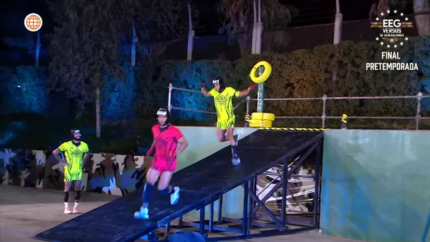 Said Palao no colocó bien una llanta y punto fue para Leandro. Fuente: AméricaTV