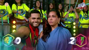 Combatientes arrasaron en la primera prueba del programa y Katia Palma no ocultó su molestia. Video: América TV