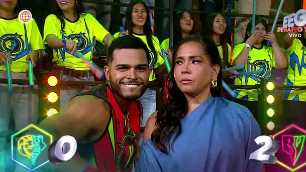 Combatientes arrasaron en la primera prueba del programa y Katia Palma no ocultó su molestia. Foto: América Combatientes arrasaron en la primera prueba del programa y Katia Palma no ocultó su molestia. Foto: América