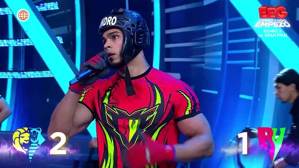 Leandro pidió disculpas a Said por ‘manotazo’ en la competencia / AméricaTV Leandro pidió disculpas a Said por ‘manotazo’ en la competencia / AméricaTV