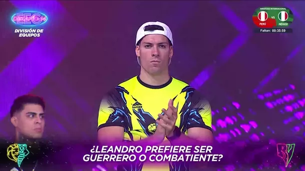 Leandro prefirió a Patricio Parodi sobre Pancho Rodríguez / AMéricaTV Leandro prefirió a Patricio Parodi sobre Pancho Rodríguez / AMéricaTV