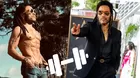 Lenny Kravitz sorprendió haciendo ejercicio con pantalones de cuero