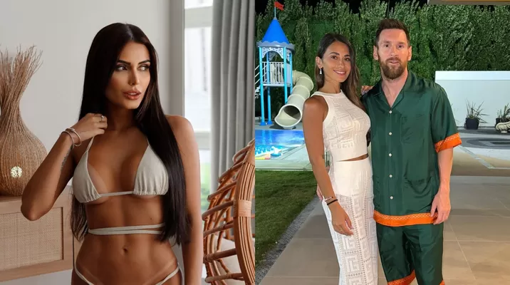 Modelo brasileña se reafirmó en sus chats hot con Messi / Instagram Modelo brasileña se reafirmó en sus chats hot con Messi / Instagram