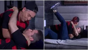 Tito quiso besar a Leonardo tras confundirlo con Marcela / AméricaTV