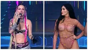 Leslie Shaw 'se enfrentó a Michelle Soifer en EEG. Fuente: América-TV