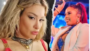 Azucena Calvay ayuda a Leslie con letra de canción | Video: TikTok