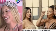 Leslie Shaw lanzó indirectas tras canción de Marisol y Yahaira