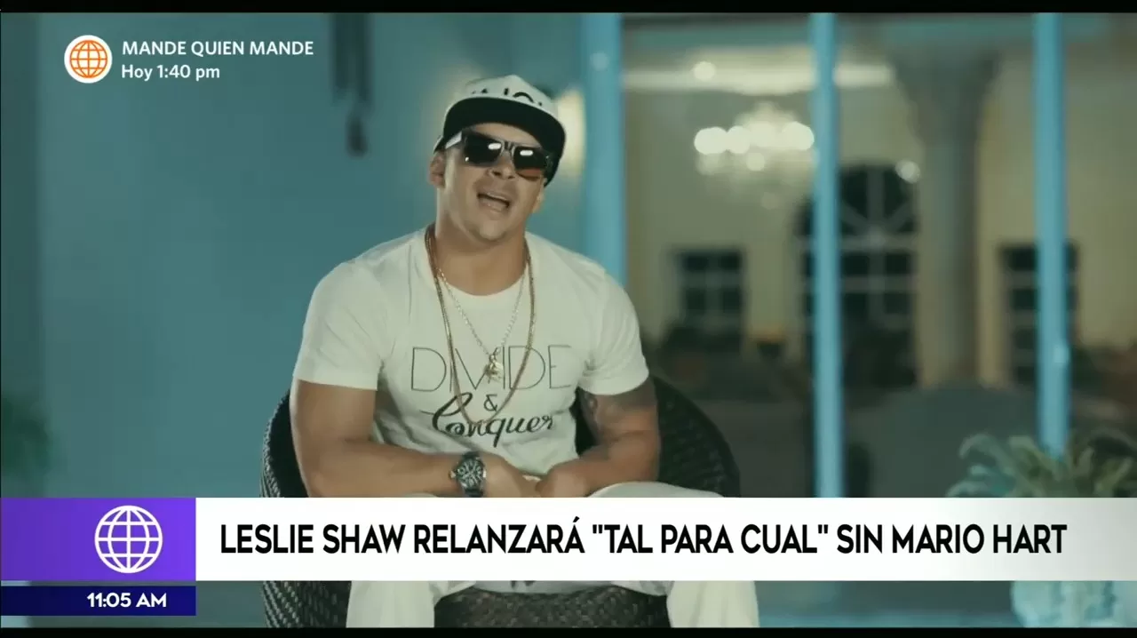 Mario Hart lanzó 'Tal para cual' con Leslie Shaw en 2016 / Fuente: Youtube / América Espectáculos