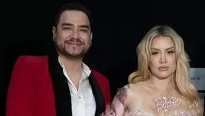 Leslie Shaw junto a Paul Flores 'Russo'. Foto: Instagram