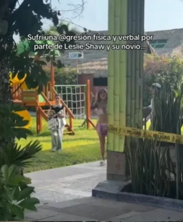 César BK denunció que Leslie Shaw y su novio lo agredieron / Instagram César BK denunció que Leslie Shaw y su novio lo agredieron / Instagram