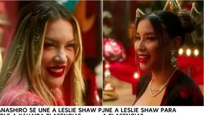 Aparición de Xiomy Kanashiro junto a Leslie Shaw sorprendió a los fans. Foto y video: América TV