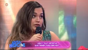 Lesly Águila fue consultada sobre recientes polémicas en el mundo de la cumbia. Video: América TV