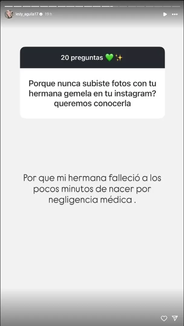 Lejos de evitar el tema, la integrante de Corazón Serrano decidió compartir nuevamente una parte muy dolorosa de su historia familiar. Foto: Instagram