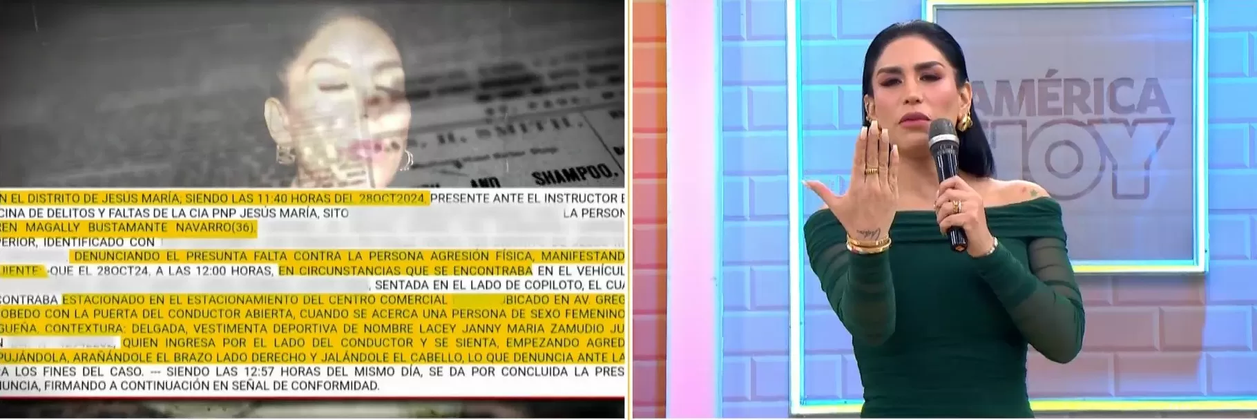 Leysi Suárez respondió por la denuncia de Karen Bustamante/Foto: América Hoy