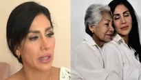 Leysi Suárez lloró al hablar de su madre Lucha Juárez / Estás en Todas / Instagram