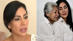 Leysi Suárez lloró al hablar de su madre Lucha Juárez / Estás en Todas / Instagram