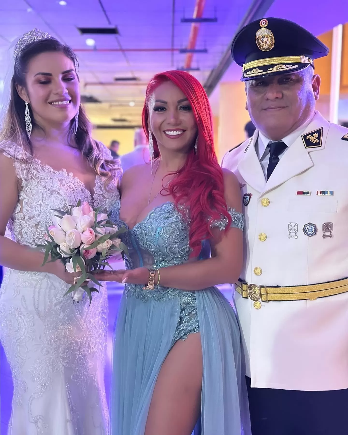 Deysi Araujo estuvo presente en la boda de 'Clavito' y Andrea/Foto: Instagram