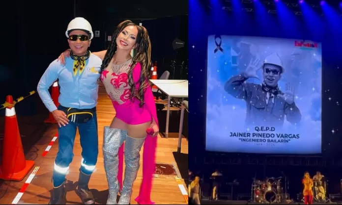 Linda Caba rindió homenaje al 'Ingeniero bailarín'