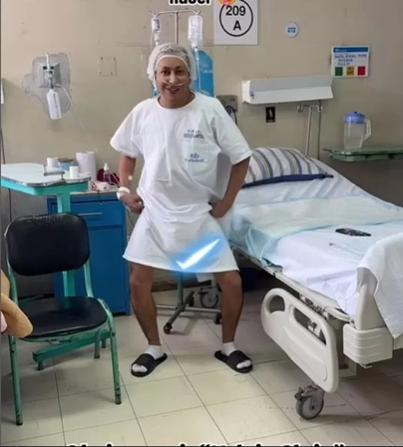 Jainer Pinedo estuvo internado en el Hospital Nacional Almanzor Aguinaga Asenjo en Chiclayo desde el 14 de agosto y falleció este domingo18 /Foto: Instagram