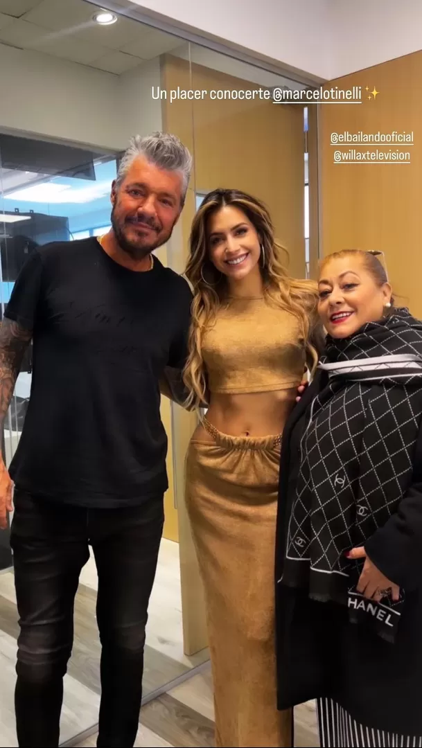 Milett Figueroa firmó con programa de Marcelo Tinelli / Instagram