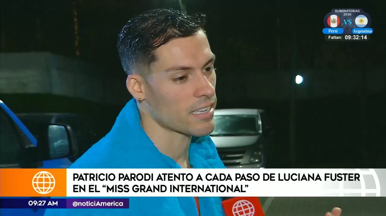 Patricio Parodi sigue de cerca participación de Luciana Fuster en el Miss Grand International 2023. Foto: Instagram 