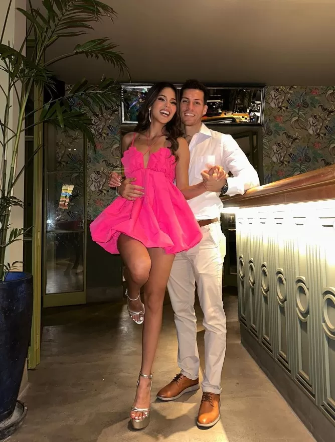 Patricio Parodi sigue de cerca participación de Luciana Fuster en el Miss Grand International 2023. Foto: Instagram 